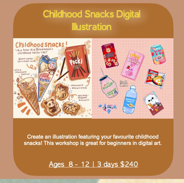 Snack Nov Dec Children Holiday poster