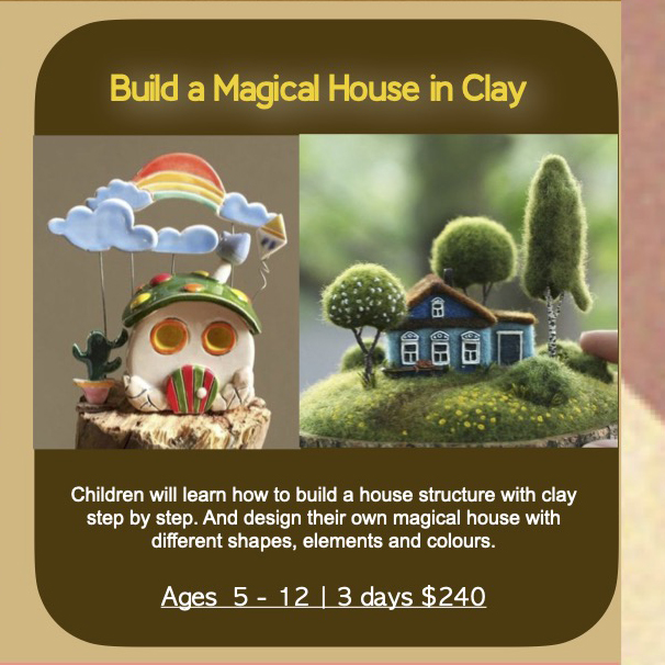 Magical House Nov Dec Children Holiday poster
