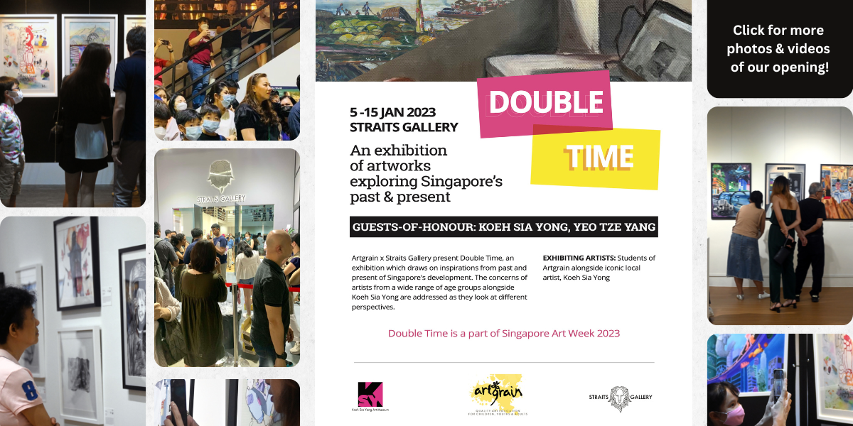 5th – 15th January 2023 Double Time Exhibition: It’s a wrap